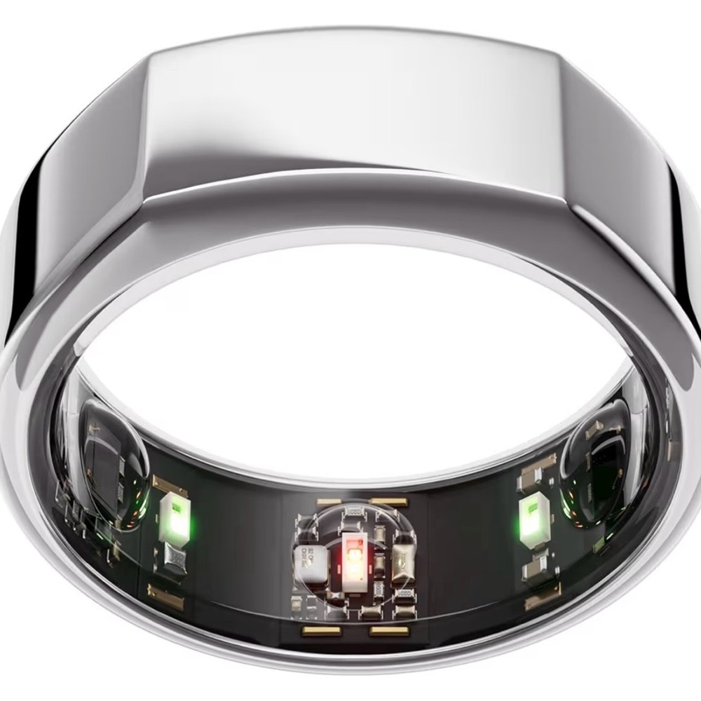 NWT Oura Silver Smart Ring Gen 3 Size 7 Style Heritage